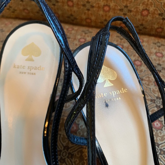 Kate Spade Patent Leather Slingback Heels - Picture 2 of 6